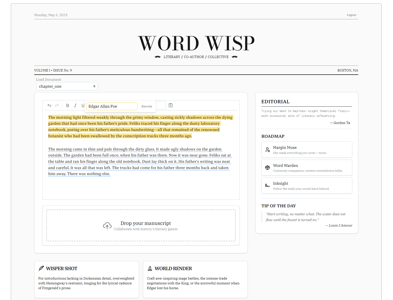 Word Wisp project image